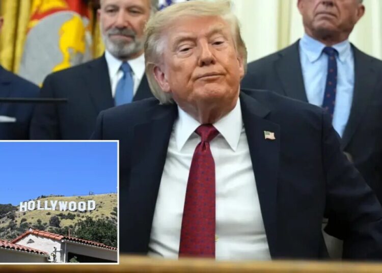 Donald Trump & friends have a welcome plot twist for Hollywood