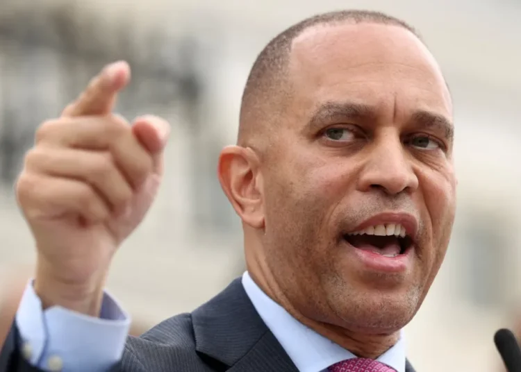 Blindsided Hakeem Jeffries threatens retribution after Dem defectors rescue GOP gambit