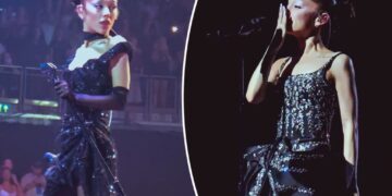 Ariana Grande breaks down in tears during final ‘Eternal Sunshine’ concert before break from spotlight