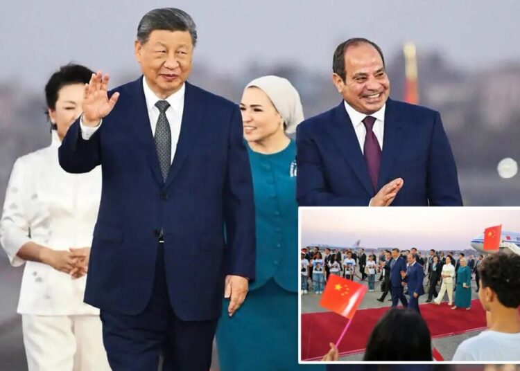 Xi visits Egypt as China seeks deeper influence across the Middle East