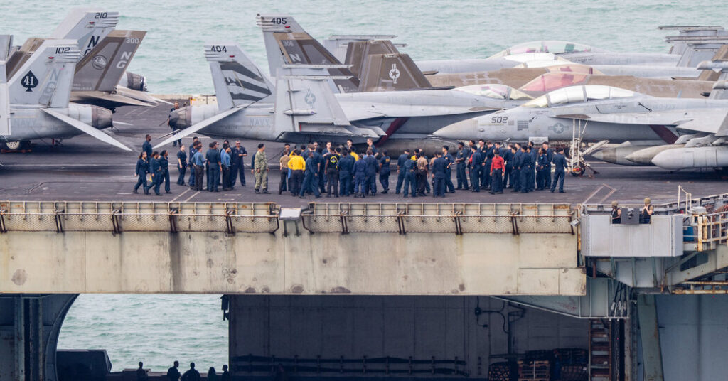 In Thailand, Weary U.S. Warship Crew Gets First Break in Months