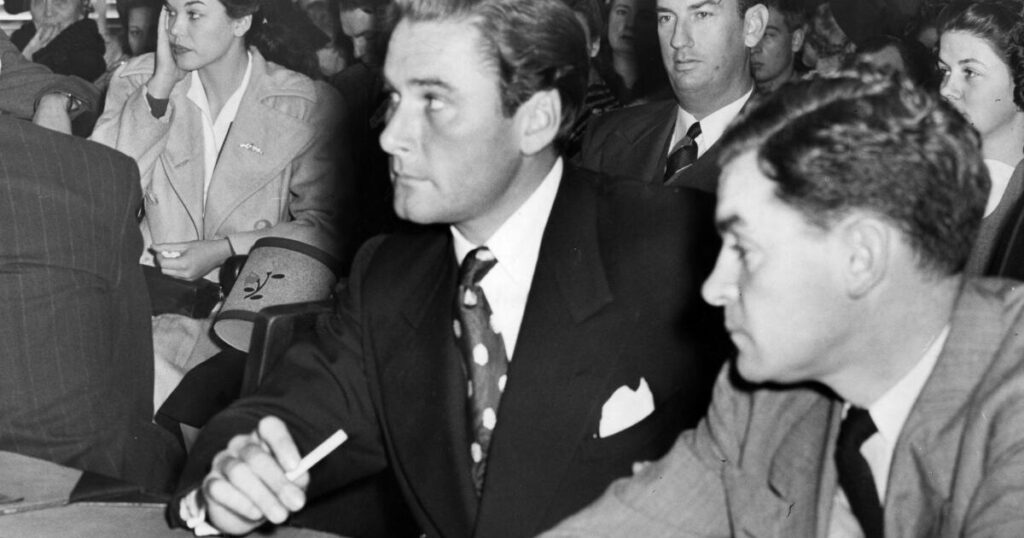 Errol Flynn had a penchant for underage girls. His trial barely tarnished him