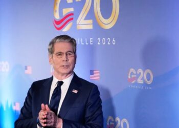 Scott Bessent says 19 of the G20 finance ministers agreed to address ‘cheap imports’ but ‘China was the dissenter’