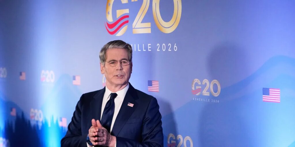 Scott Bessent says 19 of the G20 finance ministers agreed to address ‘cheap imports’ but ‘China was the dissenter’