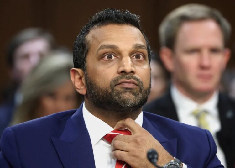 Patel’s FBI caught stalking Trump foe with tactic reserved for terrorists: report
