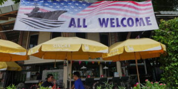 Pattaya, once Thailand’s ‘Sin City,’ beckons weary sailors from the USS Abraham Lincoln