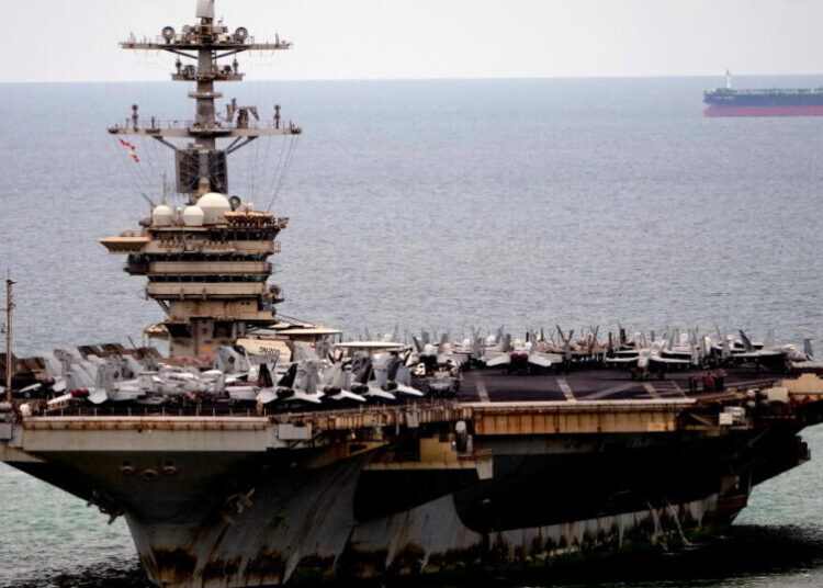 After more than 9 months at sea, the USS Abraham Lincoln arrives in Thailand