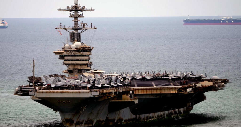 After more than 9 months at sea, the USS Abraham Lincoln arrives in Thailand