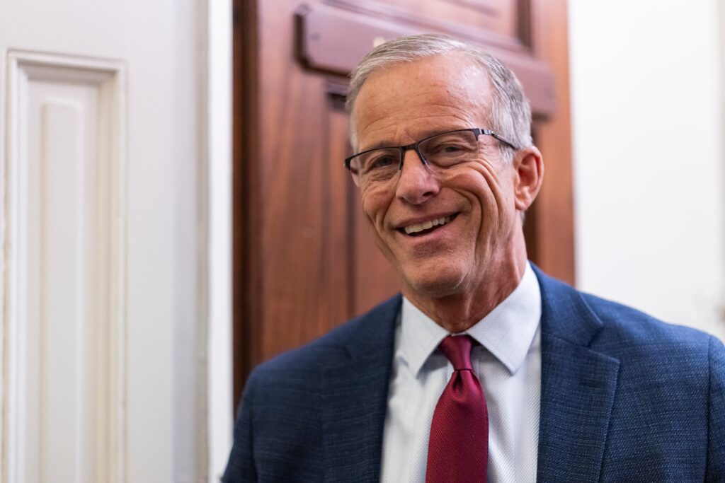 Senate Majority Leader John Thune warns Republicans could lose the Senate