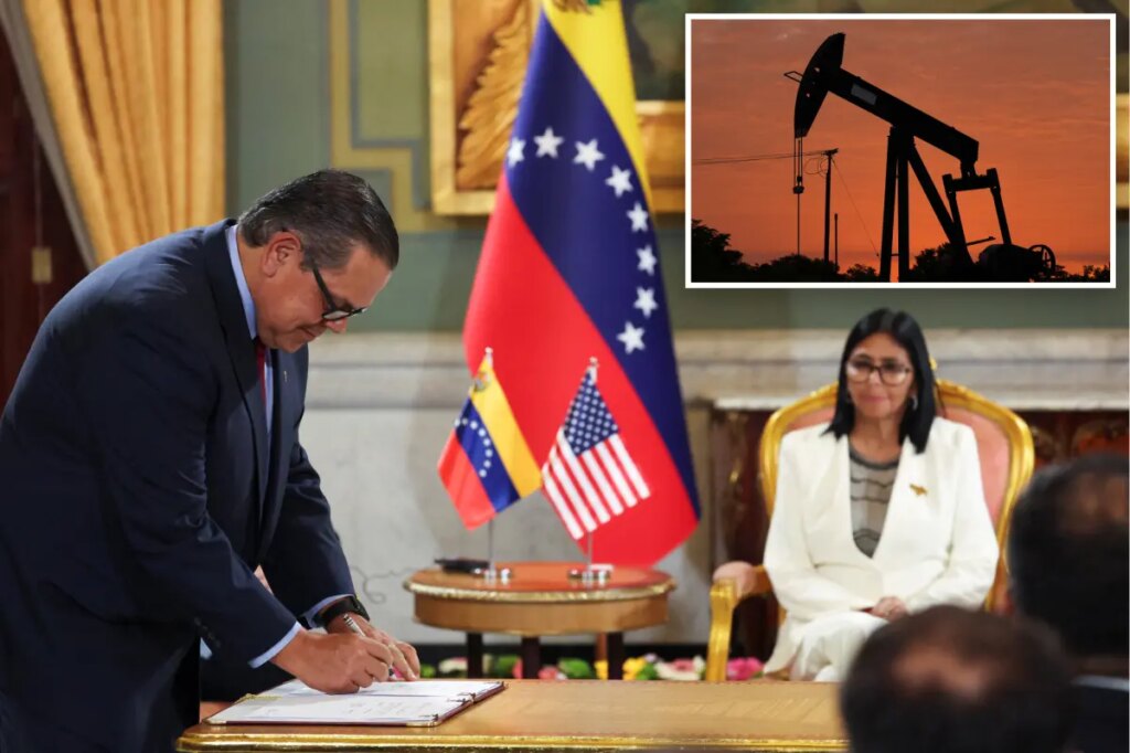 Oil giant Chevron confirms it will expand operations in Venezuela after Trump announces deal