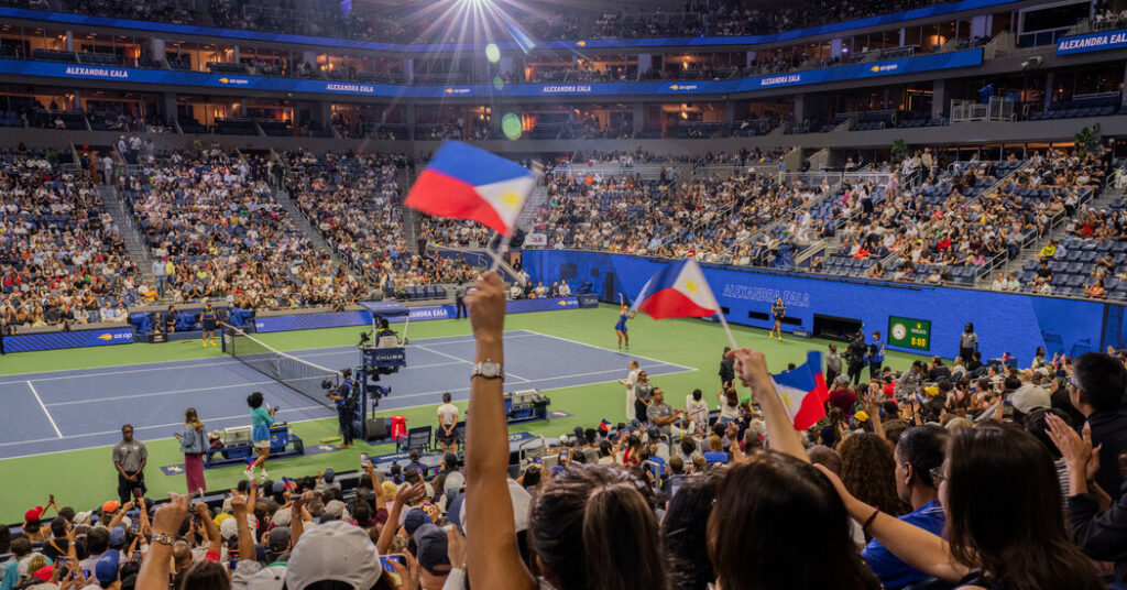 Eala-Mania Hits the U.S. Open, and There’s Joy in Little Manila