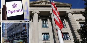 DOJ sides with OpenAI over NY Times in lawsuit alleging AI copyright infringement