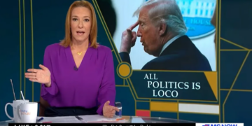 ‘No notes!’ Jen Psaki laughs as Trump blows his $400 million war chest