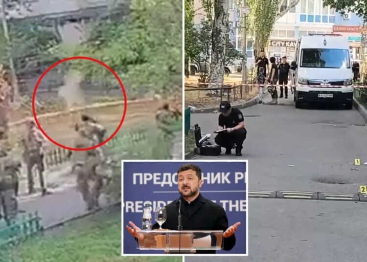 Zelensky blasts rival Ukrainian spy agencies for gunfight with each other during mission to foil Russian terrorist plot