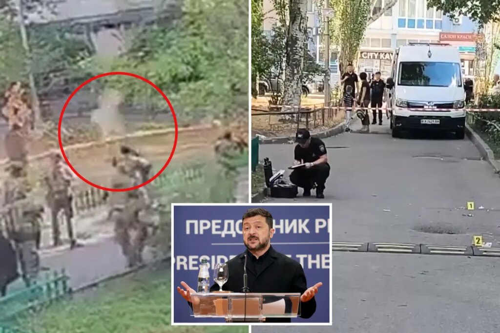 Zelensky blasts rival Ukrainian spy agencies for gunfight with each other during mission to foil Russian terrorist plot