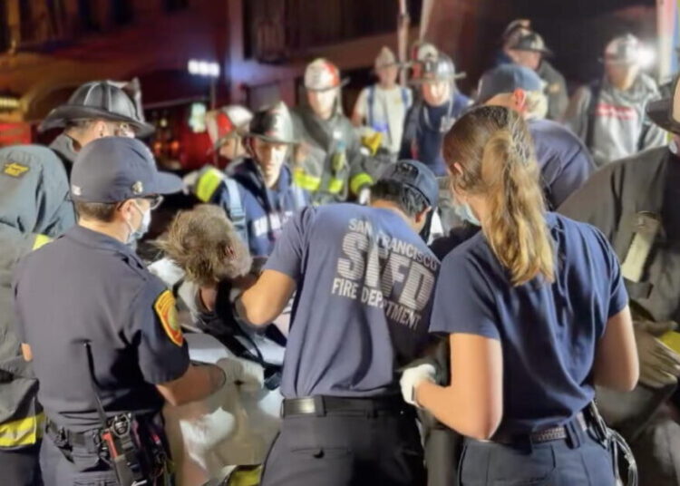 Firefighters rescue dumpster diver trapped for hours inside San Francisco garbage truck