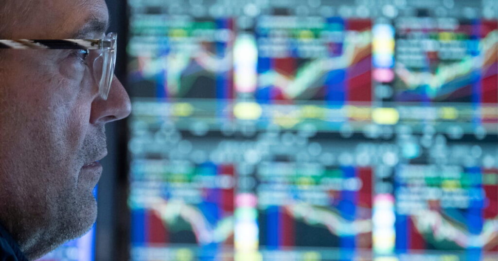 Tech stocks lead a rally on Wall Street as bond yields ease some more