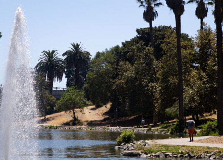 Body recovered from lake at Hollenbeck Park in Boyle Heights