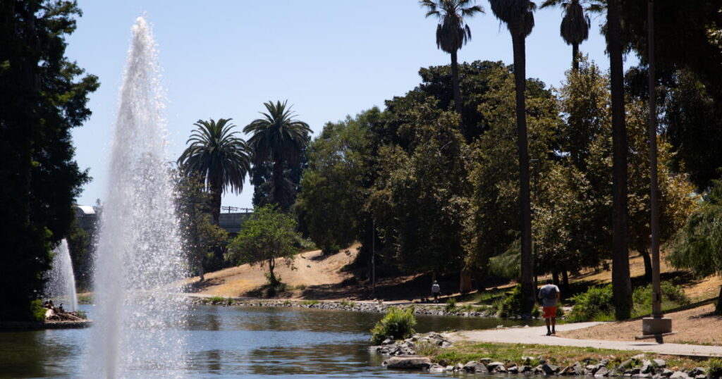 Body recovered from lake at Hollenbeck Park in Boyle Heights