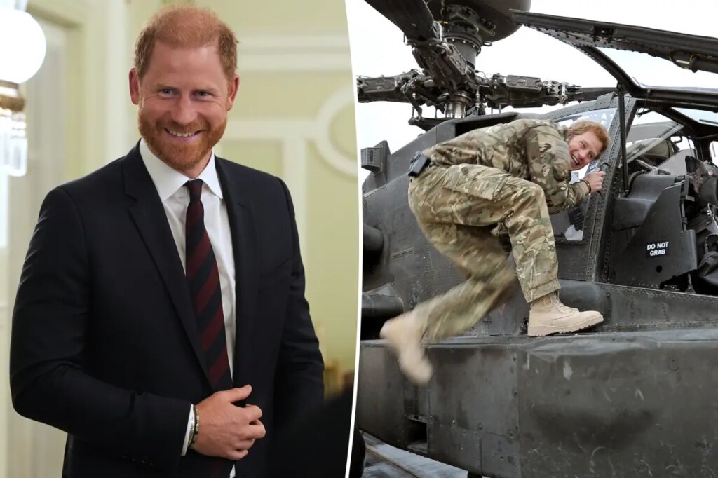 Prince Harry commits to dangerous stunt for first appearance since UK return
