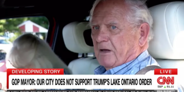 ‘He’s losing it here’: Trump’s own voters turn on him over Lake America stunt