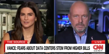 ‘I’m going to get in trouble!’ Trump-backed candidate squirms over data centers on CNN