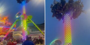 Toddler falls from iconic Jersey Shore boardwalk sky ride in frightening scene