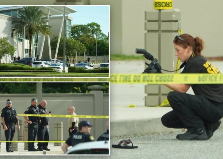Florida woman, 70, opens fire inside police department lobby, chief says