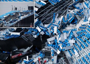 Severe storms smash Toronto’s 50,000-seat Rogers Stadium ahead of AC/DC concert