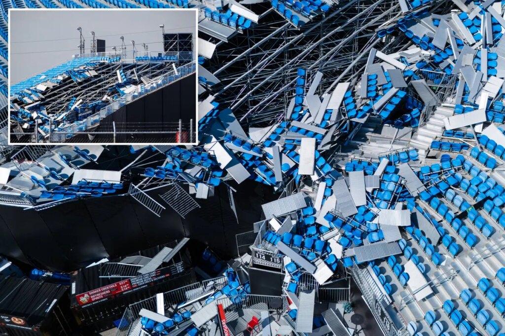 Severe storms smash Toronto’s 50,000-seat Rogers Stadium ahead of AC/DC concert