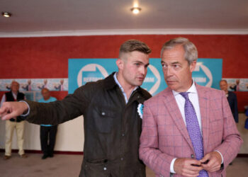 Farage Aides Shown on Video Discussing Secret Donations