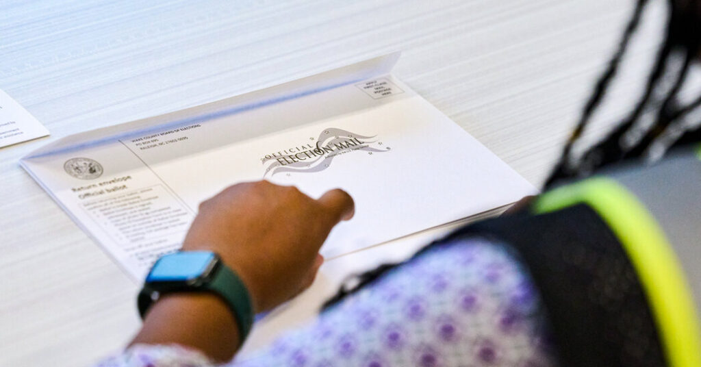 North Carolina Mails First Ballots of Fall, as Trump Tries to Restrict Them