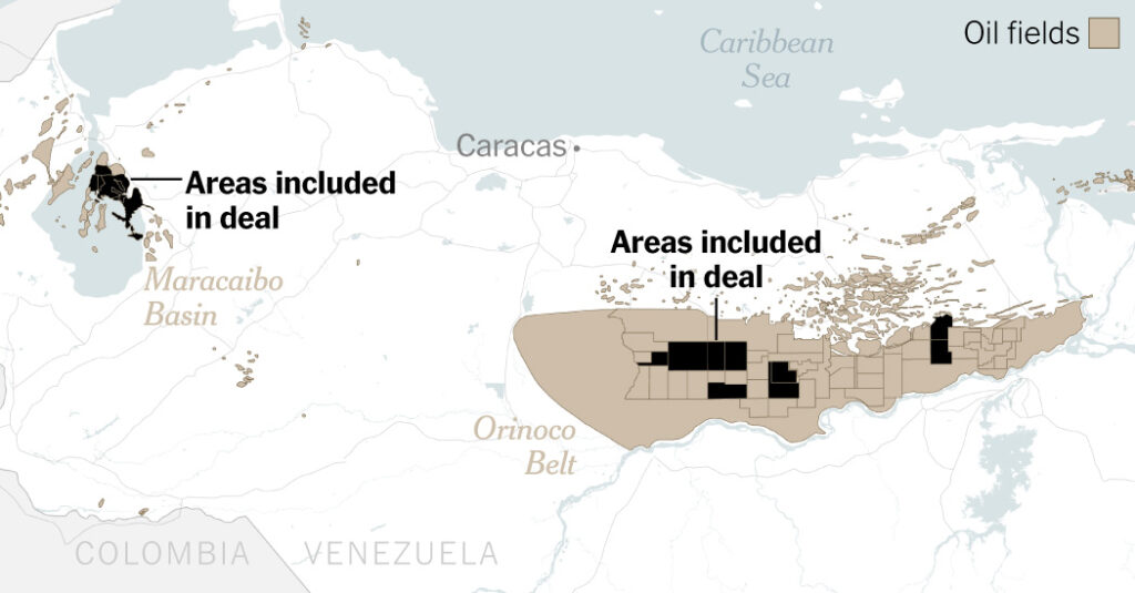 The U.S. Wants the Oil From These 17 Venezuelan Fields