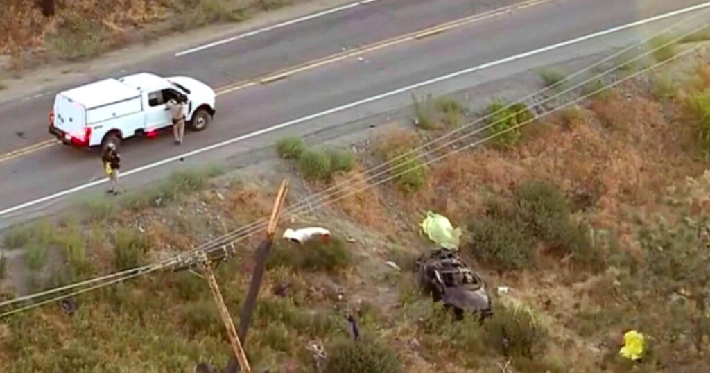 4 people dead, 2 hurt after vehicle rolls off mountain road near Wrightwood