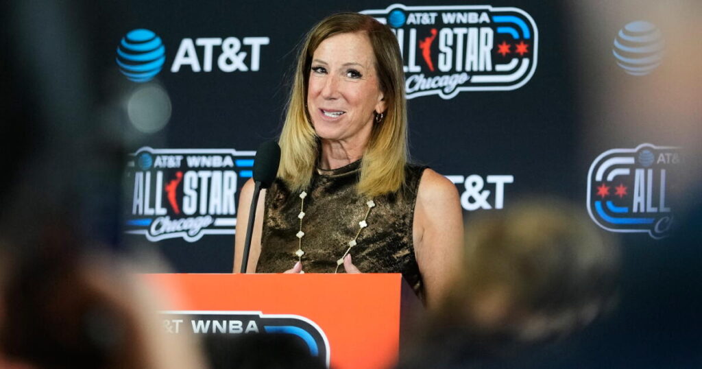 WNBA commissioner Cathy Engelbert to retire, help find successor. ‘If we don’t find someone, I’ll stay on’