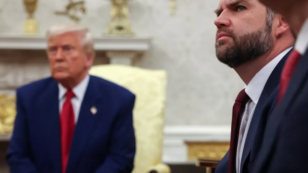 Humiliation as Trump contradicts VP with raging Truth Social admission