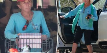 ’70s icon makes rare appearance running errands in Los Angeles