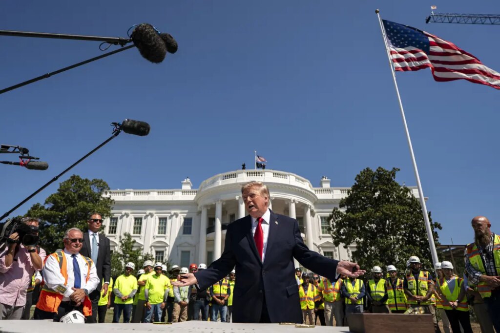 Trump says his ballroom will be built with ‘nuclear concrete’ so Democrats can’t tear it down