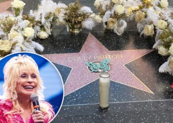 Dolly Parton’s Hollywood Walk star returned to glory with special ode to late singer after it was destroyed