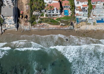A billionaire was accused of stealing Malibu sand. Now he’s donating a new beach to the public