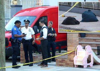 Man, 25, fatally stabbed in Brooklyn — pair of suspects on the run