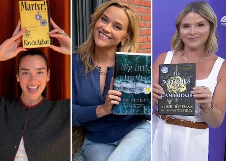 7 celebrity book club picks to read this month from Reese Witherspoon, Jenna Bush Hager and more