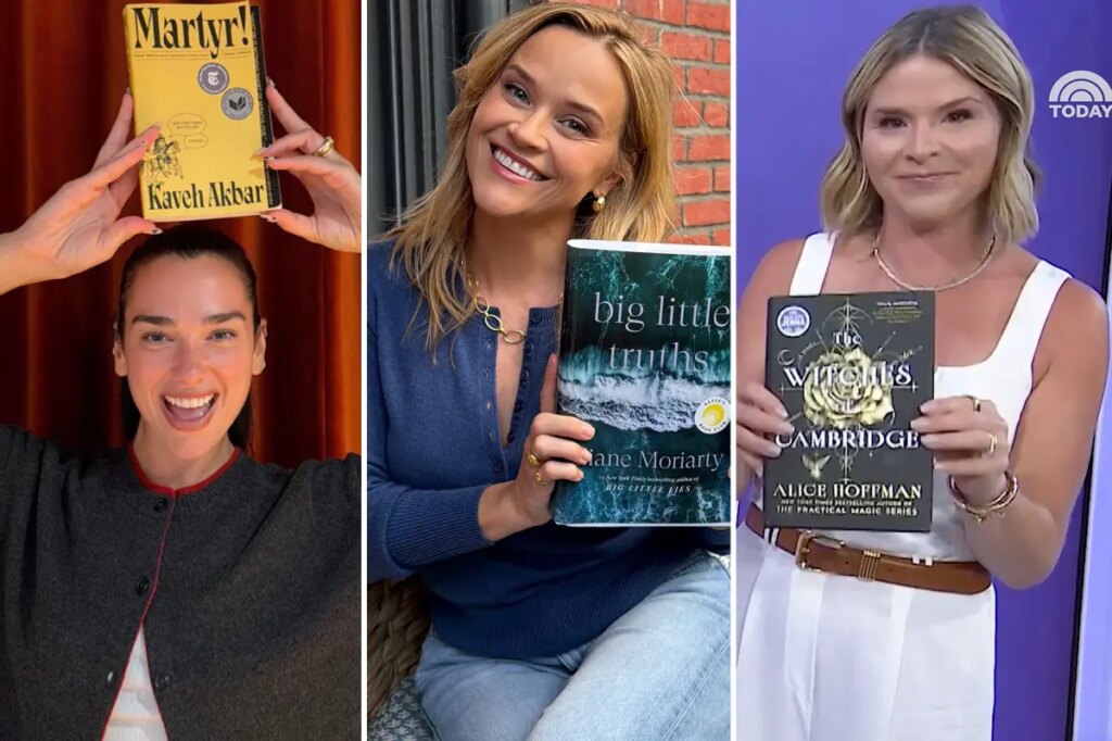7 celebrity book club picks to read this month from Reese Witherspoon, Jenna Bush Hager and more