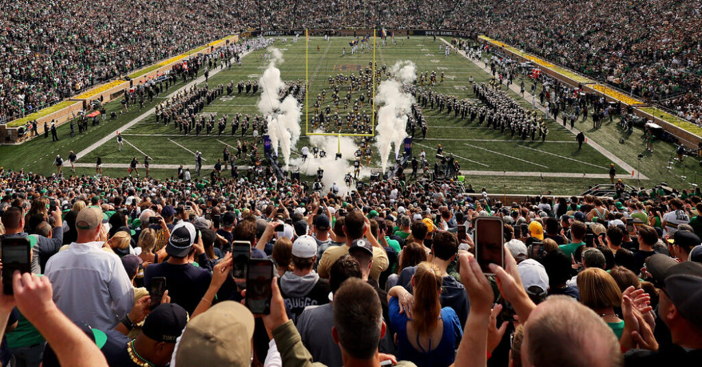$100 Million Changed Notre Dame’s No-Advertisement Attitude