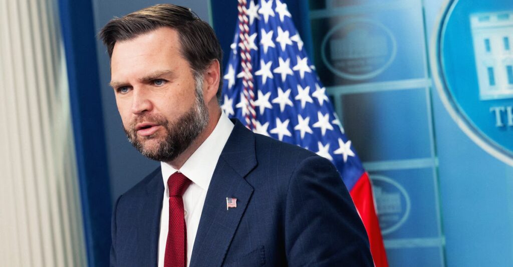 J. D. Vance’s Disingenuous Defense of Tucker Carlson