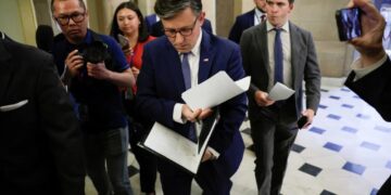 ‘He’s afraid’: Backlash slaps Mike Johnson as he rushes to shut down House