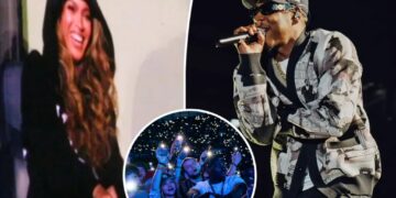 Jay-Z pauses London show to wish Beyoncé a happy 45th birthday with crowd singalong