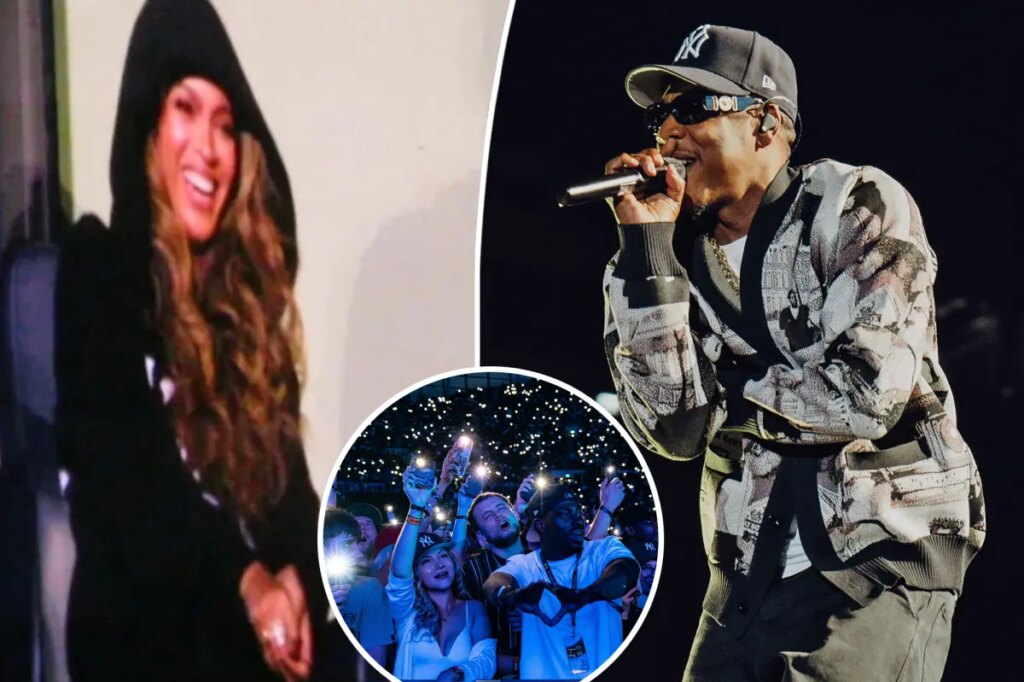 Jay-Z pauses London show to wish Beyoncé a happy 45th birthday with crowd singalong