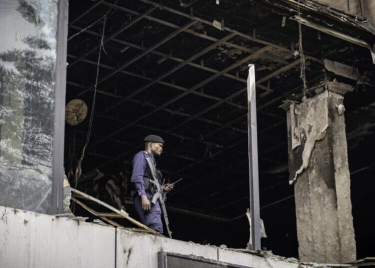 A wedding party fire in Congo leaves at least 22 dead, officials say