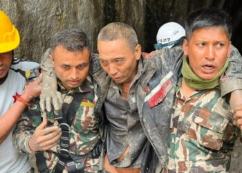 Rescuers in Nepal pull 2 people alive from the debris 10 days after devastating floods